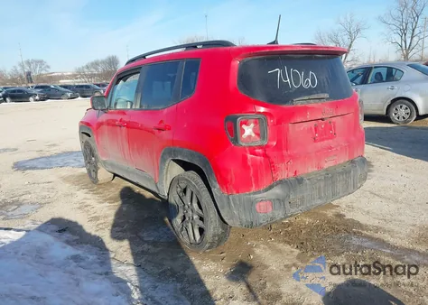 2022 Jeep Renegade (Red) Edition 4X4 z USA, uszkodzony, nr VIN ZACNJDB15NPN74060